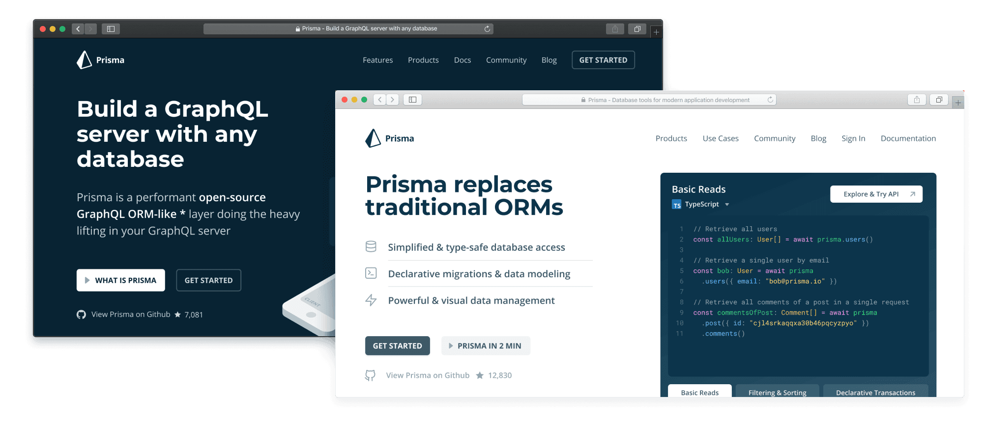 New Prisma website