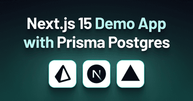 React with Prisma | Next-Generation Node.js and TypeScript ORM