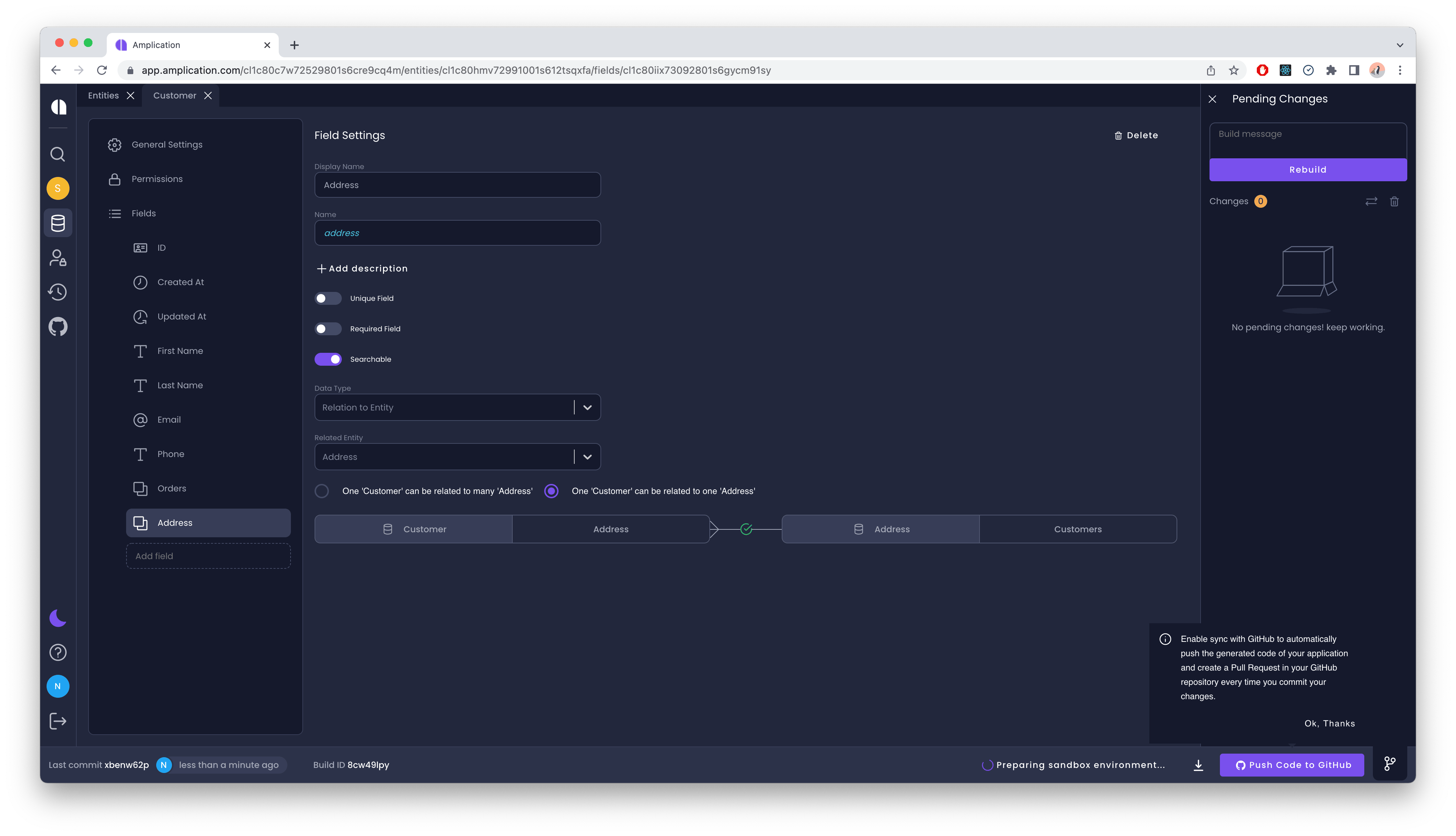 Amplication UI