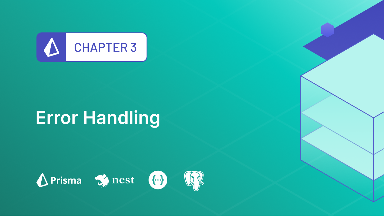 Nest.js Crash Course #5 - Exception Handling 