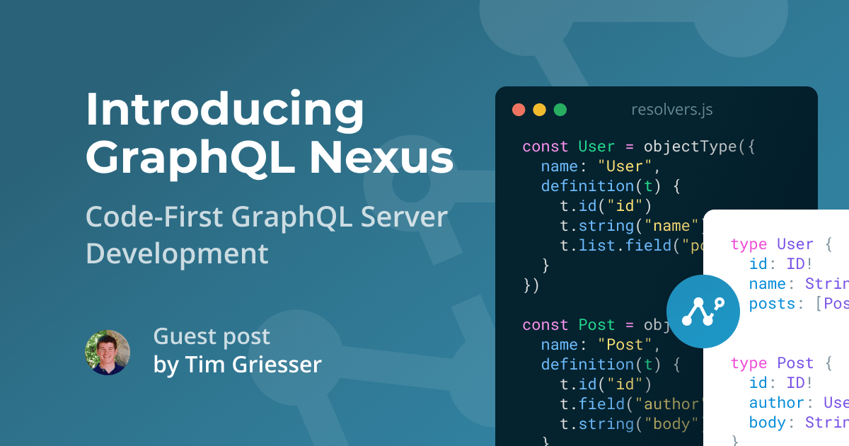 Introducing GraphQL Nexus: Code-First GraphQL Server Development