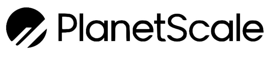 The logo of planetscale.com