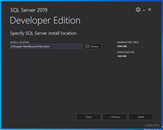 SQL Server choose installation location SQL Server choose installation location