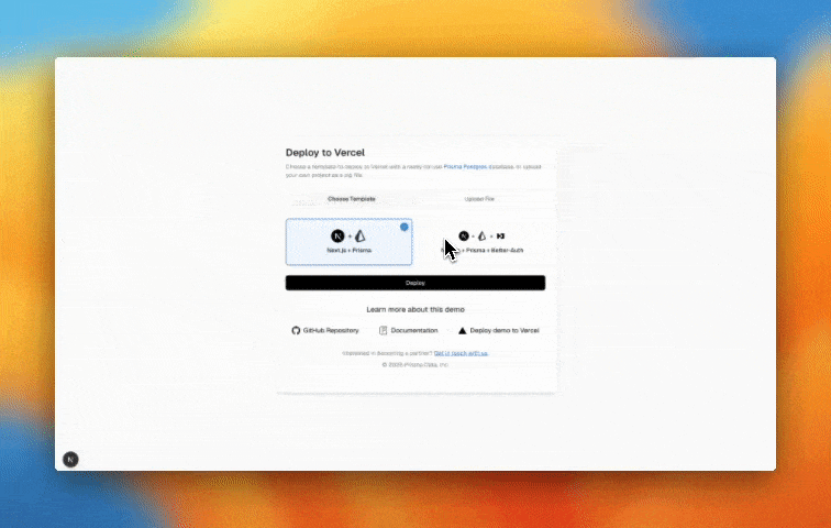Vercel App Deployment Demo